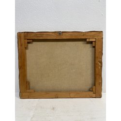 QUADRO DIPINTO OLIO TELA FIORI ROSE NATURA MORTA PINO PESSINA DA CASTANEDO '900