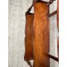ANTICA PICCOLA ETAGERE DA MURO legno NOCE EPOCA '800 libreria ALZATA mensole