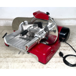 ANTICA RARA AFFETTATRICE BERKEL 114 ROSSA ANNI 50 FUNZIONANTE ORIGINALE D'EPOCA