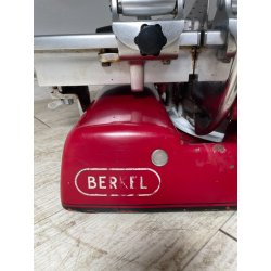 ANTICA RARA AFFETTATRICE BERKEL 114 ROSSA ANNI 50 FUNZIONANTE ORIGINALE D'EPOCA