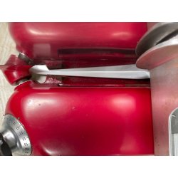 ANTICA RARA AFFETTATRICE BERKEL 114 ROSSA ANNI 50 FUNZIONANTE ORIGINALE D'EPOCA