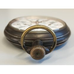 ANTICO OROLOGIO TASCA Goliat '800 Triplo Calendario Fasi lunari OLD POCKET WATCH