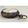 ANTICO OROLOGIO TASCA Goliat '800 Triplo Calendario Fasi lunari OLD POCKET WATCH