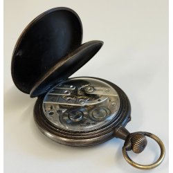 ANTICO OROLOGIO TASCA Goliat '800 Triplo Calendario Fasi lunari OLD POCKET WATCH