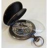 ANTICO OROLOGIO TASCA Goliat '800 Triplo Calendario Fasi lunari OLD POCKET WATCH