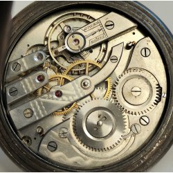 ANTICO OROLOGIO TASCA Goliat '800 Triplo Calendario Fasi lunari OLD POCKET WATCH