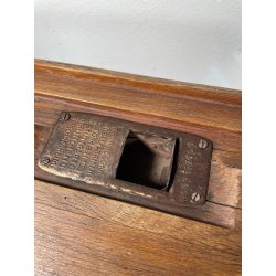 ANTICO PICCOLO BANCHETTO DA SCUOLA ASILO IN LEGNO EPOCA '900 CALAMAIO BANCO