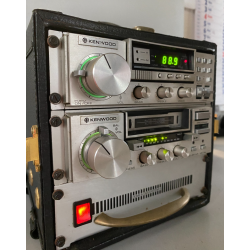 RARO IMPIANTO AUTORADIO COMPONENTI HiFi Kenwood HOME & CAR SYSTEM 4 VINTAGE '80s