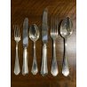 SERVIZIO POSATE 12 Pers. F.lli Calderoni MOD Impero METALLO ARGENTATO 100-30 '50