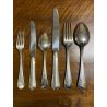 SERVIZIO POSATE 12 Pers. F.lli Calderoni MOD Impero METALLO ARGENTATO 100-30 '50