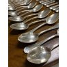 SERVIZIO POSATE 12 Pers. F.lli Calderoni MOD Impero METALLO ARGENTATO 100-30 '50