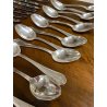 SERVIZIO POSATE 12 Pers. F.lli Calderoni MOD Impero METALLO ARGENTATO 100-30 '50