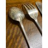 SERVIZIO POSATE 12 Pers. F.lli Calderoni MOD Impero METALLO ARGENTATO 100-30 '50