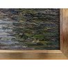 DIPINTO OLIO V. Quigliati La Marna in Autunno PAESAGGIO POST-IMPRESSIONISTA '900