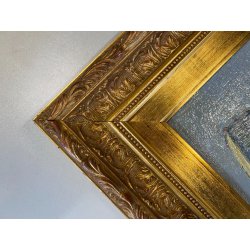 DIPINTO OLIO Verdiano Quigliati "Rue de Lap" VEDUTA PARIGI DIVISIONISTA '70