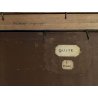 ANTICO DIPINTO OLIO Telesforo Franchino "Quiete" PAESAGGIO CAMPAGNA FIGURE