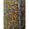 DIPINTO OLIO Verdiano Quigliati VIGEZZO "Autunno Sottobosco" POST-IMPRESSIONISTA