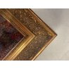 DIPINTO OLIO Verdiano Quigliati VIGEZZO "Autunno Sottobosco" POST-IMPRESSIONISTA