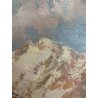 QUADRO DIPINTO OLIO Guglielmo Berti "Il Rosa da Pecetto" PAESAGGIO MONTAGNA 1948
