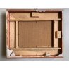 QUADRO DIPINTO OLIO TAVOLA Artino Giroldi PAESAGGIO LACUSTRE BETULLE '900
