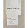 DIPINTO OLIO Guido GNOCCHI Da Cedrate PAESAGGIO RURALE CORTILE RUSTICO LOMBARDO
