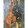 DIPINTO OLIO TAVOLA B. Marino "Controluce" VEDUTA VENEZIA CANALE GONDOLE PONTE
