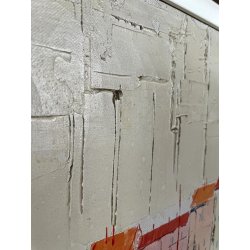 QUADRO DIPINTO ASTRATTO Guy Dessapt PAESAGGIO PORTO Nizza POSTIMPRESSIONISMO 900