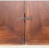 ANTICO GROSSO TAVOLO ALLUNGABILE LIBRO LEGNO NOCE tornito EPOCA 1800 NEOCLASSICO