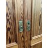 ANTICO ARMADIO PIEMONTESE 3 ANTE legno larice CASSETTI epoca 1900 GUARDAROBA