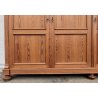 ANTICO ARMADIO PIEMONTESE 3 ANTE legno larice CASSETTI epoca 1900 GUARDAROBA