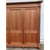 ANTICO ARMADIO PIEMONTESE 3 ANTE legno larice CASSETTI epoca 1900 GUARDAROBA