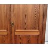 ANTICO ARMADIO PIEMONTESE 3 ANTE legno larice CASSETTI epoca 1900 GUARDAROBA