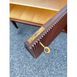 CREDENZA GRISSINATA DESIGN ANNI 70 SIDEBOARD VINTAGE LEGNO DISPENSA 6 ANTE