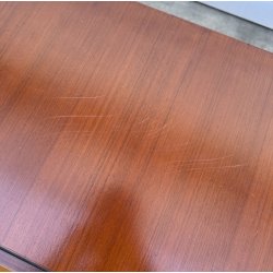 CREDENZA GRISSINATA DESIGN ANNI 70 SIDEBOARD VINTAGE LEGNO DISPENSA 6 ANTE