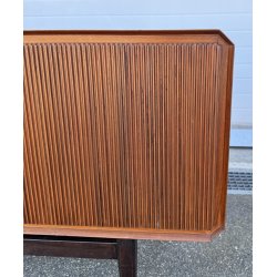 CREDENZA GRISSINATA DESIGN ANNI 70 SIDEBOARD VINTAGE LEGNO DISPENSA 6 ANTE