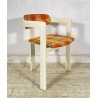 SEDIA DESIGN Augusto Savini LEGNO LACCATO POLTRONA VINTAGE ANNI 60 ARMCHAIR