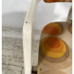 SEDIA DESIGN Augusto Savini LEGNO LACCATO POLTRONA VINTAGE ANNI 60 ARMCHAIR