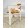 SEDIA DESIGN Augusto Savini LEGNO LACCATO POLTRONA VINTAGE ANNI 60 ARMCHAIR
