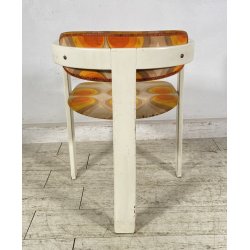 SEDIA DESIGN Augusto Savini LEGNO LACCATO POLTRONA VINTAGE ANNI 60 ARMCHAIR
