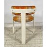 SEDIA DESIGN Augusto Savini LEGNO LACCATO POLTRONA VINTAGE ANNI 60 ARMCHAIR