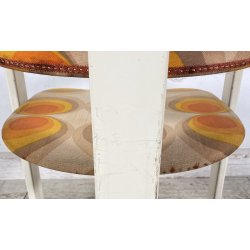 SEDIA DESIGN Augusto Savini LEGNO LACCATO POLTRONA VINTAGE ANNI 60 ARMCHAIR