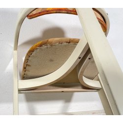 SEDIA DESIGN Augusto Savini LEGNO LACCATO POLTRONA VINTAGE ANNI 60 ARMCHAIR