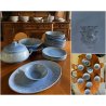 SERVIZIO PIATTI 6 pers "MARGHERITA" DESIGN A. Campi CERAMICA S.C. Richard Ginori