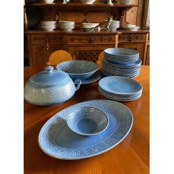 SERVIZIO PIATTI 6 pers "MARGHERITA" DESIGN A. Campi CERAMICA S.C. Richard Ginori