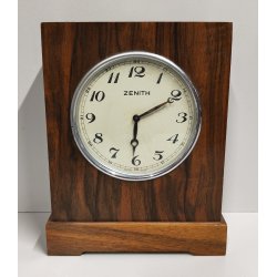ANTICO OROLOGIO a SALVADANAIO Zenith 1953 Helvetia SUONERIA Old Sparuhr TIRELIRE