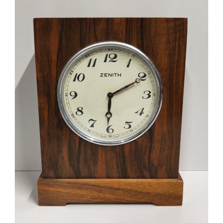 ANTICO OROLOGIO a SALVADANAIO Zenith 1953 Helvetia SUONERIA Old Sparuhr TIRELIRE