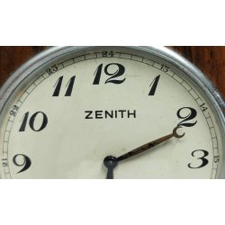 ANTICO OROLOGIO a SALVADANAIO Zenith 1953 Helvetia SUONERIA Old Sparuhr TIRELIRE
