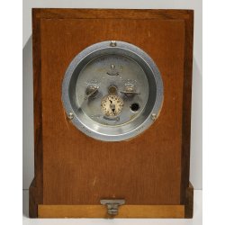 ANTICO OROLOGIO a SALVADANAIO Zenith 1953 Helvetia SUONERIA Old Sparuhr TIRELIRE