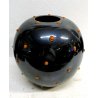 GRANDE VASO GLOBO CERAMICA S.P.I.C.A. Albisola ø 31 cm SPIGA DECO' FUTURISTA '30