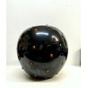 GRANDE VASO GLOBO CERAMICA S.P.I.C.A. Albisola ø 31 cm SPIGA DECO' FUTURISTA '30